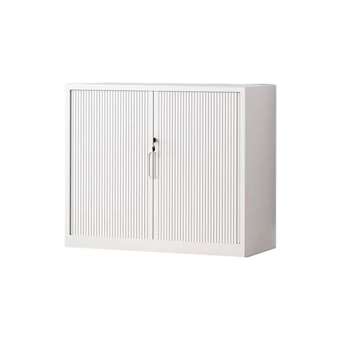 Aktenschrank, Aktenschrank, Schiebetürschrank, Stahlschrank, Daten-, Büroschrank, Bücherregal, Balkon, kleiner Aufbewahrungsschrank, Büroschrank (weiß) von CAOJLjiaxiang-2012