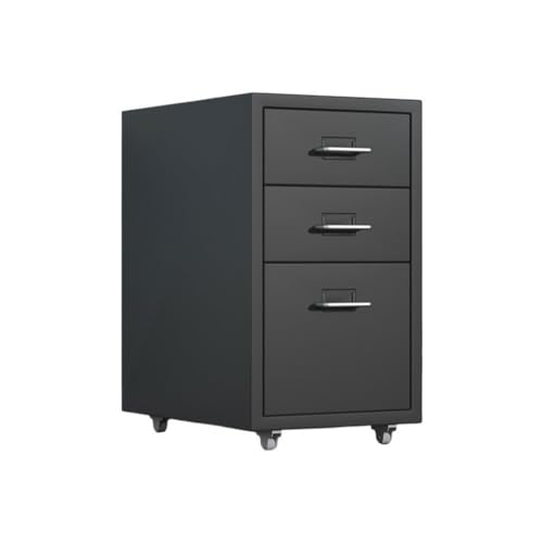 Aktenschrank, Büro-Aktenschrank, 1,2 mm Dicke, Eisenschrank, multifunktionaler Aufbewahrungsschrank, mehrere Schubladen, Datenschrank, Büroschrank (weiß) von CAOJLjiaxiang-2012