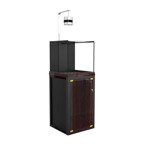 Aquarium, Haus, Wohnzimmer, Büro, großes Glasaquarium, Rucksack mit unterem Überlauffilter, Filtertank für Unterwasserfische, ultraweißes Glas von CAOJLjiaxiang-2012