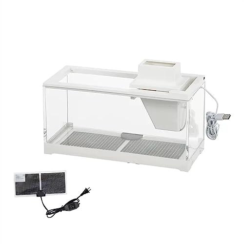 Aquarium Aquarium Aquarium, transparent, rechteckig, Acryl, sturzsicher, für den Heimgebrauch, mit Pumpe und eingebautem Licht, Aquarium ökologisches Aquarium von CAOJLjiaxiang-2012