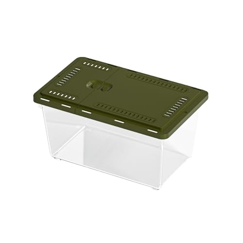 Aquarium für Haustiere, Fischtank für Haustiere, Spezialbehälter für den Außenbereich, Futterbox mit Schiebedeckel, Grün, 27 x 17,5 x 14,5 cm Aquarium für Haustiere, Fischtank für Haustiere, Spezialbehälter für den Außenbereich, Futterbox mit Schiebedeckel, Grün, 27 x 17,5 x 14,5 cm von CAOJLjiaxiang-2012