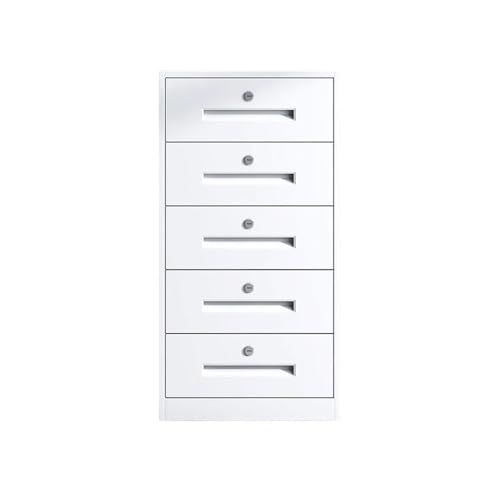 Büro-Aktenschrank aus Stahl für Zuhause, multifunktionaler Aufbewahrungsschrank mit größerer Kapazität für Büro, Aktenschrank, Aktenschrank (weiß) von CAOJLjiaxiang-2012