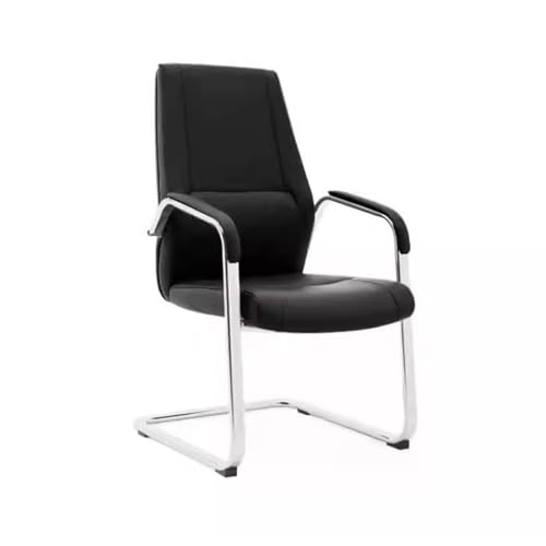 Bürostuhl, schlichter, moderner Bürostuhl, Arbeitsstuhl, luxuriöser Drehstuhl, Bürostuhl, Büromöbel, Schreibtischstuhl (schwarz) von CAOJLjiaxiang-2012