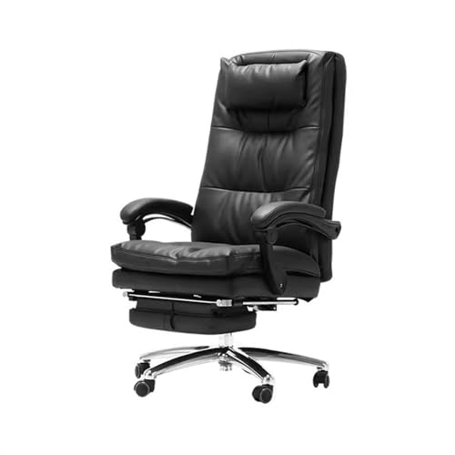Bürostuhl Home Reclinable Chair Business Chefsessel Büro Konferenzraum Drehsitz mit Fußstütze Sessel Schreibtischstuhl Bürostuhl Home Reclinable Chair Business Chefsessel Büro Konferenzraum Drehsitz mit Fußstütze Sessel Schreibtischstuhl von CAOJLjiaxiang-2012