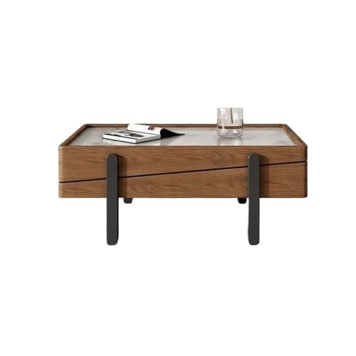 CAOJLjiaxiang-2012 Beistelltisch, quadratisch, verstellbar, minimalistisch, modern, mit platzsparendem Design für Wohnzimmer, kleine Couchtische von CAOJLjiaxiang-2012