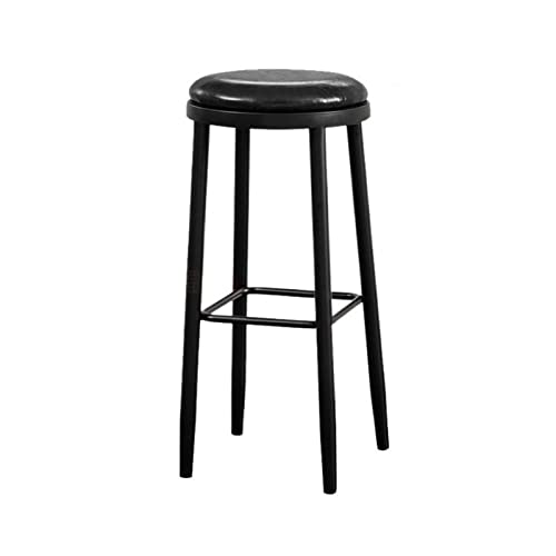 CAOJLjiaxiang-2012 Hoher Küchenhocker, rund, 70 cm, Barstuhl aus Eisen, Restaurant, Café, Insel, Tisch, Esstisch, Barhocker, Schwarz CAOJLjiaxiang-2012 Hoher Küchenhocker, rund, 70 cm, Barstuhl aus Eisen, Restaurant, Café, Insel, Tisch, Esstisch, Barhocker, Schwarz von CAOJLjiaxiang-2012