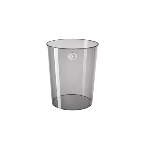 CAOJLjiaxiang-2012 Mülleimer mit großer Kapazität für Zuhause, Küche, Bad, Wohnzimmer, Büro, transparenter Papierkorb, Luxus-Mülleimer (mittel) von CAOJLjiaxiang-2012
