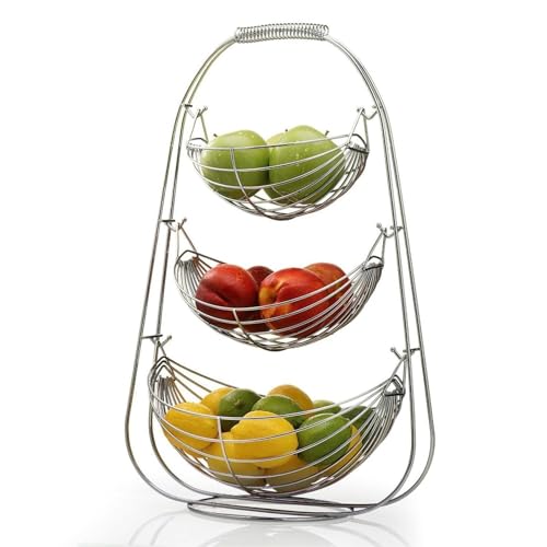 Corbeille de Fruits Obstkorb aus Metall, 3-stöckig, Obst- und Gemüse-Aufbewahrungskorb für Küchentheke, abnehmbarer Organizer für Brot, Snack, Produce Corbeille de Fruits Corbeille de Fruits Obstkorb aus Metall, 3-stöckig, Obst- und Gemüse-Aufbewahrungskorb für Küchentheke, abnehmbarer Organizer für Brot, Snack, Produce Corbeille de Fruits von CAOJLjiaxiang-2012