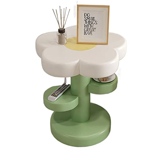 Couchtisch, einzigartiger Beistelltisch in Blumenform, kleiner Nachttisch, Beistelltisch für Sofa, Nachttisch, Couchtisch für Wohnzimmer und Sofatisch, 50 x 60 cm Couchtisch, einzigartiger Beistelltisch in Blumenform, kleiner Nachttisch, Beistelltisch für Sofa, Nachttisch, Couchtisch für Wohnzimmer und Sofatisch, 50 x 60 cm von CAOJLjiaxiang-2012