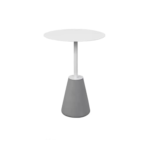 Couchtisch, stilvoller Beistelltisch, rund, klein, geeignet für Wohnzimmer, Esszimmer, Café, kleiner Tisch (klein) von CAOJLjiaxiang-2012