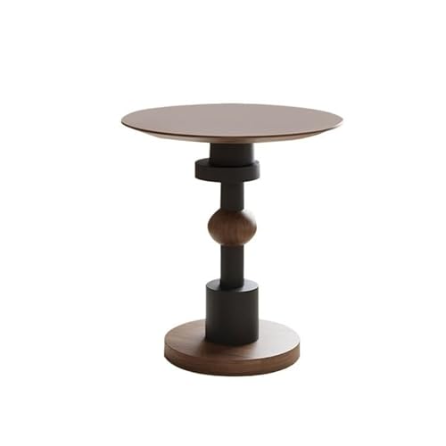 Couchtisch Vintage Walnussholz Beistelltisch Kleiner Massivholz Couchtisch Retro Ecktisch Akzenttisch für Sofa Wohnzimmer Dekor Mitteltische von CAOJLjiaxiang-2012