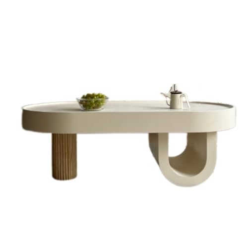 Couchtisch aus Massivholz, Couchtisch für Wohnzimmer, kreatives Design, kleiner Raum, moderner, minimalistischer Balkontisch, kompakte, stilvolle Möbel für kleine Wohnungen, Mitteltische (130 x 70 x Couchtisch aus Massivholz, Couchtisch für Wohnzimmer, kreatives Design, kleiner Raum, moderner, minimalistischer Balkontisch, kompakte, stilvolle Möbel für kleine Wohnungen, Mitteltische (130 x 70 x von CAOJLjiaxiang-2012