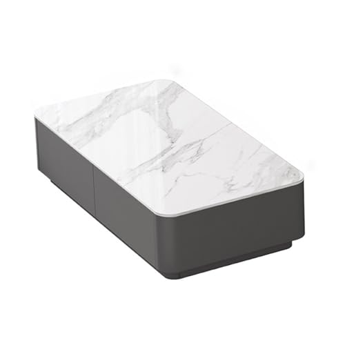 Couchtisch aus Massivholz, kleines Wohnzimmer, Haushalt, Rockboard-Couchtisch, Mitteltische (Gris) von CAOJLjiaxiang-2012