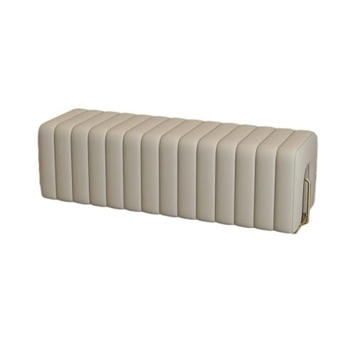Dekorative lange Sitzbank für Sofa, leichter Luxus-Hocker für Garderobe, Schlafzimmer, Nachttisch, Eingang, Hocker zum Wechseln von Schuhen, Fußbank (120 x 45 x 45 cm) von CAOJLjiaxiang-2012