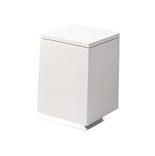 Einfacher Mülleimer mit großem Fassungsvermögen, quadratisch, für den Innenbereich, Büro, Schlafzimmer, Papierkorb, Badezimmer, Mülleimer (Beige) von CAOJLjiaxiang-2012