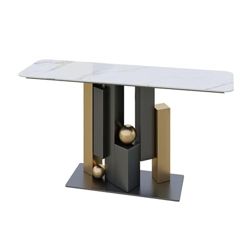 Konsolentisch für Eingangsbereich, 99,1 cm, moderner Eingangstisch, Konsolentisch für Eingangsbereich, schmal, lang, Sofatisch, Akzenttisch für Flur, Eingangshalle, Foyer, Korridor, Wohnzimmer von CAOJLjiaxiang-2012
