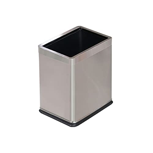 Mülleimer 10 l Edelstahl Mülleimer Haushalt Küche WC Badezimmer Wohnzimmer Groß Doppel Kommerziell Hotel Büro Einfacher Papierkorb Badezimmer Mülleimer Mülleimer 10 l Edelstahl Mülleimer Haushalt Küche WC Badezimmer Wohnzimmer Groß Doppel Kommerziell Hotel Büro Einfacher Papierkorb Badezimmer Mülleimer von CAOJLjiaxiang-2012
