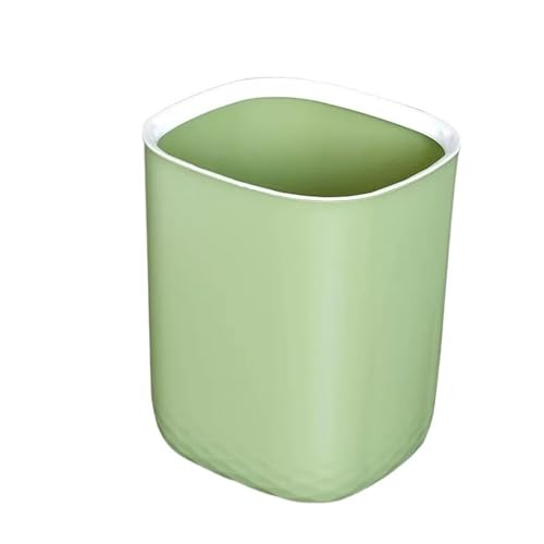 Mülleimer für Zuhause, große Kapazität, Toilette, Büro, Wohnzimmer, Papierkorb, Küche, Abfallbehälter, Badezimmer, Grün, Größe L von CAOJLjiaxiang-2012