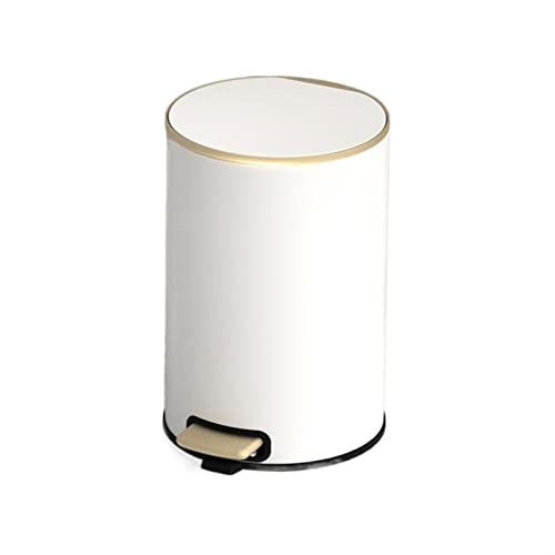 Mülltonne, 10 l, Wohnzimmer, zweistöckige Mülltonnen, für Zuhause, rosa und weiß, Küche, Schlafzimmer, Badezimmer, einfache Papierkörbe Mülltonne, 10 l, Wohnzimmer, zweistöckige Mülltonnen, für Zuhause, rosa und weiß, Küche, Schlafzimmer, Badezimmer, einfache Papierkörbe von CAOJLjiaxiang-2012