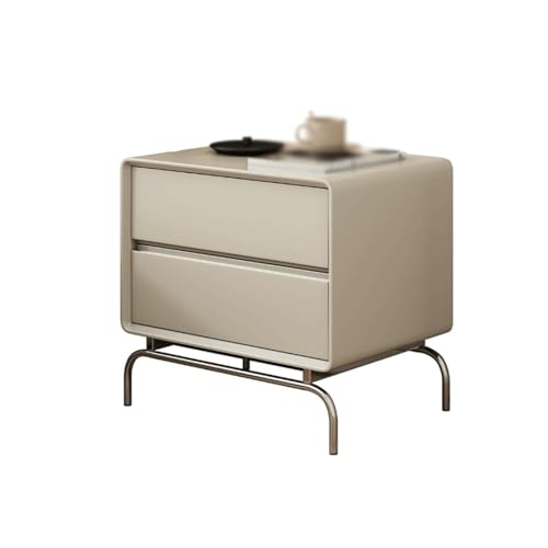 NightStands Nachttisch aus Massivholz, Schlafzimmermöbel, Vintage, Wohnzimmer, Aufbewahrung, Sideboards (weiß) von CAOJLjiaxiang-2012