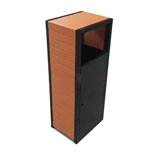 Outdoor-Mülleimer für den Außenbereich, Mülltonnen-Recycling-Behälter, mit stabilem Lack-Metallrahmen und oberer Abdeckung, große Kapazität, Abfallbehälter für den Innen- und Außenbereich Outdoor-Mülleimer für den Außenbereich, Mülltonnen-Recycling-Behälter, mit stabilem Lack-Metallrahmen und oberer Abdeckung, große Kapazität, Abfallbehälter für den Innen- und Außenbereich von CAOJLjiaxiang-2012