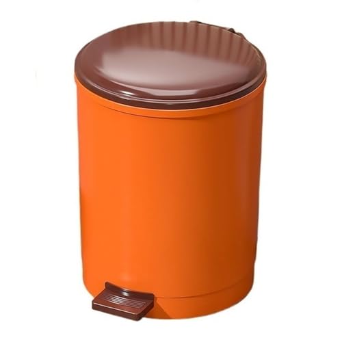 Runder Mülleimer mit Deckel, berührungsloser Tritthocker, 9/13 Liter, Kunststoff-Tret-Mülleimer mit Inneneimer für Wohnzimmer, Schlafzimmer, Badezimmer, Küche, Badezimmer, Küche, Badezimmer, Mülleimer Runder Mülleimer mit Deckel, berührungsloser Tritthocker, 9/13 Liter, Kunststoff-Tret-Mülleimer mit Inneneimer für Wohnzimmer, Schlafzimmer, Badezimmer, Küche, Badezimmer, Küche, Badezimmer, Mülleimer von CAOJLjiaxiang-2012