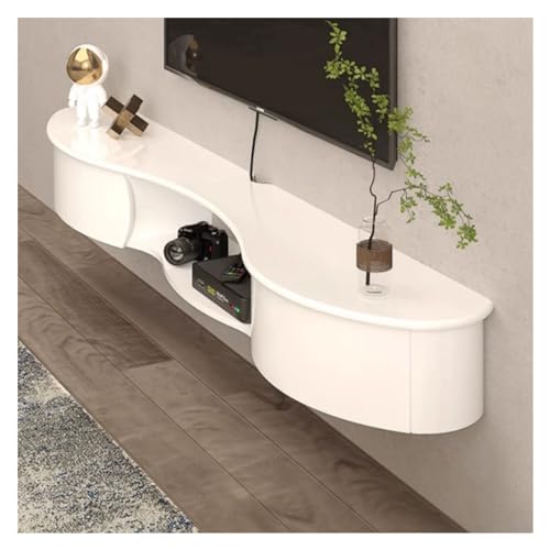 Schwebende TV-Konsole, moderner, schwimmender TV-Ständer, 170 cm/188 cm, Wandmontage, Unterhaltungszentrum mit Schubladen und offenem Ablagefach für TV, Medienkonsole, Schrank für Wohnzimmer Schwebende TV-Konsole, moderner, schwimmender TV-Ständer, 170 cm/188 cm, Wandmontage, Unterhaltungszentrum mit Schubladen und offenem Ablagefach für TV, Medienkonsole, Schrank für Wohnzimmer von CAOJLjiaxiang-2012