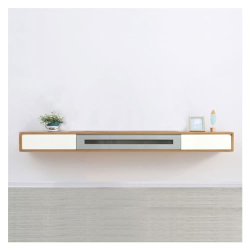 Schwimmende TV-Konsole 63/70.8/78.7 Zoll Holz Floating Entertainment Center mit Stauraum für Fernseher, Wandbehang TV-Ständer mit Schubladen & Aufbewahrungsschrank für Wohnzimmer Schlafzimmer, Moderne Schwimmende TV-Konsole 63/70.8/78.7 Zoll Holz Floating Entertainment Center mit Stauraum für Fernseher, Wandbehang TV-Ständer mit Schubladen & Aufbewahrungsschrank für Wohnzimmer Schlafzimmer, Moderne von CAOJLjiaxiang-2012