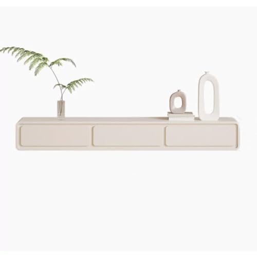 Schwimmende TV-Konsole Schwebender 78,7/86-Zoll-TV-Schrank mit Schubladen, Wandmontiertes Entertainment-Center mit Stauraum und offenem Regal, Medienkonsolen-Tischständer für Wohnzimmer, Schlafzimmer Schwimmende TV-Konsole Schwebender 78,7/86-Zoll-TV-Schrank mit Schubladen, Wandmontiertes Entertainment-Center mit Stauraum und offenem Regal, Medienkonsolen-Tischständer für Wohnzimmer, Schlafzimmer von CAOJLjiaxiang-2012