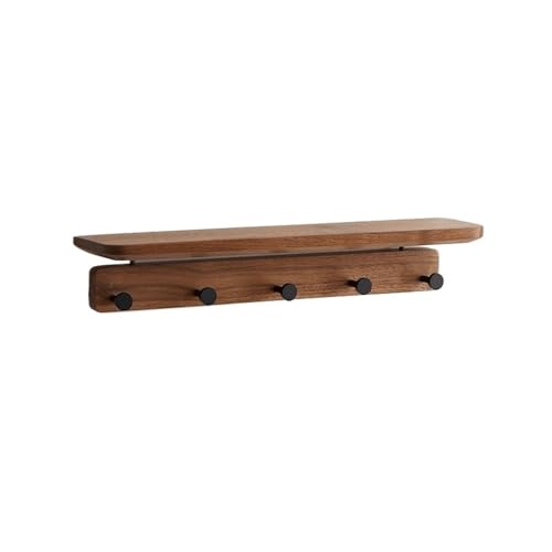 Wandgarderobe zum Aufhängen von Kleidung aus Massivholz, Eingang an der Wand, Eingangstür, Haken zum Aufhängen von Kleidung, Haken für Kleidung, Kleiderhaken, Lagerregal von CAOJLjiaxiang-2012