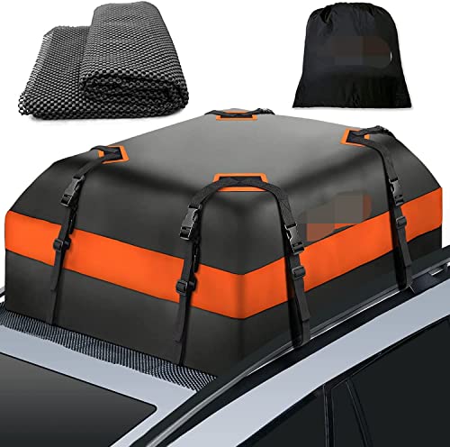 CAOXINZI Dachboxen Auto Dachtasche für Ford Mondeo MK5 2015-2023, 15 Kubikfuß Auto Dachbox Wasserdicht Faltbare Autodachtasche Gepäckbox Dachkoffer Aufbewahrungsbox Zubehör CAOXINZI Dachboxen Auto Dachtasche für Ford Mondeo MK5 2015-2023, 15 Kubikfuß Auto Dachbox Wasserdicht Faltbare Autodachtasche Gepäckbox Dachkoffer Aufbewahrungsbox Zubehör von CAOXINZI