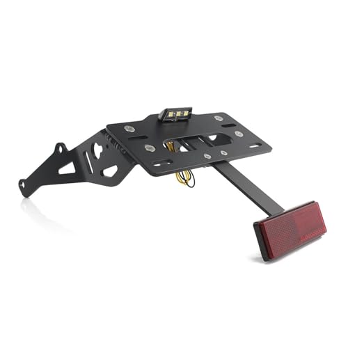 CAOXINZI Motorrad Hinterradgepäckträger für Indian FTR 1200 FTR1200S 2019 2020 2021 2022 2023 2024, Solositz Gepäckträger Motorrad Gepäkträger Unterstützung Regal Passt Hinten Solo Sitz,A von CAOXINZI