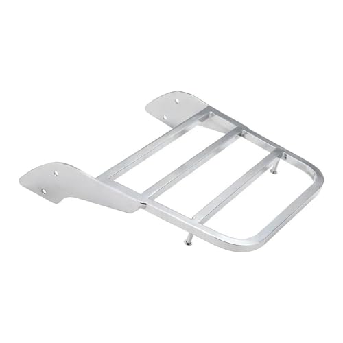 CAOXINZI Motorrad Hinterradgepäckträger für Shadow Steed VLX 600 1999-2007 Spirit 750 2001-2008, Solositz Gepäckträger Motorrad Gepäkträger Unterstützung Regal Passt Hinten Solo Sitz von CAOXINZI
