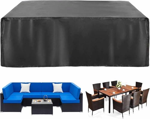 CAOXTART im Freien Abdeckung für Gartenmöbel, UV-beständig, Rechteckig, 150x80x70cm 420D Wasserdicht, Oxford-Gewebe, Abdeckhauben Schutzhülle für Möbelsets Sitzgruppe CAOXTART im Freien Abdeckung für Gartenmöbel, UV-beständig, Rechteckig, 150x80x70cm 420D Wasserdicht, Oxford-Gewebe, Abdeckhauben Schutzhülle für Möbelsets Sitzgruppe von CAOXTART