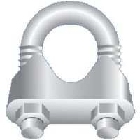 Bügelschelle für dina fava seil 21x20mm - 1212 Bügelschelle für dina fava seil 21x20mm - 1212 von IDROWEB