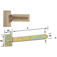 Capaldo - Scharnier 10 Stück für Holz mm.200 Tropenstahl - Salone Capaldo - Scharnier 10 Stück für Holz mm.200 Tropenstahl - Salone von ALDEGHI LUIGI SPA