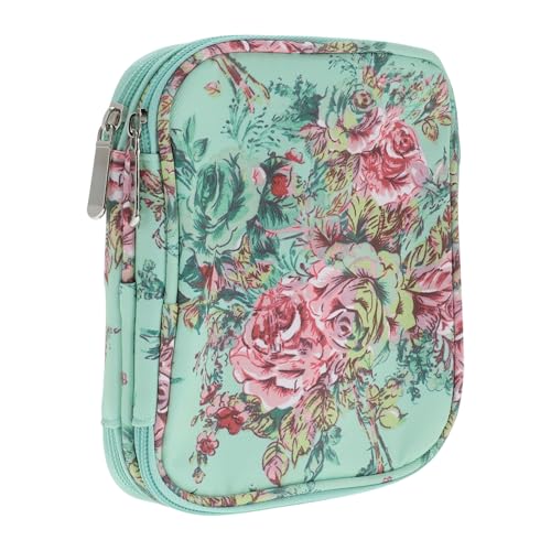 CAPASTEC Häkelhakenetui, Stricknadel-Etui, Reißverschluss-Aufbewahrungstasche mit Netz-Taschen für verschiedene Häkelnadeln Strickzubehör, Grün CAPASTEC Häkelhakenetui, Stricknadel-Etui, Reißverschluss-Aufbewahrungstasche mit Netz-Taschen für verschiedene Häkelnadeln Strickzubehör, Grün von CAPASTEC