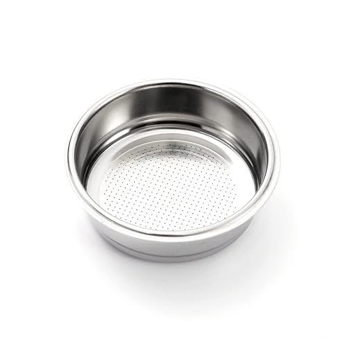 51 mm nicht komprimierter Filterkorb, Kaffee Filter, Einzelbecher-Sieb für 51 mm Siebträger, 10 g Pulverkapazität von CAPFEI