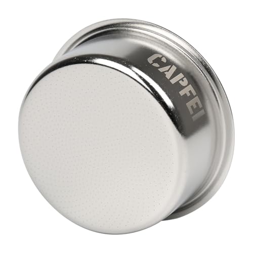 CAPFEI 51mm Präzisions-Filterkorb Sieb für 51mm Siebträger | Bottom Holes Ø 0.2mm * 972 Präziser Hoher Absaugkorb von CAPFEI