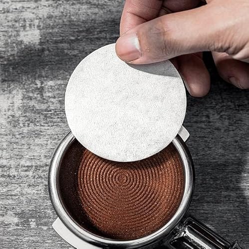 Espresso Papierfilter 58.5mm for Siebträger 58mm, 100 Stück Ungebleichter Rund Kaffee Filterpapier Puck Sieb Siebträger kaffee filter Papier weiß Espresso Papierfilter 58.5mm for Siebträger 58mm, 100 Stück Ungebleichter Rund Kaffee Filterpapier Puck Sieb Siebträger kaffee filter Papier weiß von CAPFEI