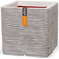 Blumentopf Nature Rib Quadratisch 40 x 40 cm Elfenbein KOFI903 Capi Blumentopf Nature Rib Quadratisch 40 x 40 cm Elfenbein KOFI903 Capi von CAPI EUROPE
