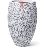 Vase Clay Elegant Deluxe 50x72 cm Elfenbeinfarben Capi Weiß von CAPI
