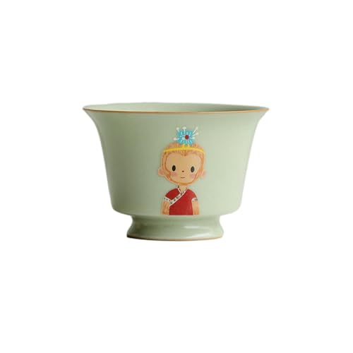 100 ml Cartoon Fun Master Cup Home Kung Fu-Tee-Set – Meistertasse – Sonne von CAPIJIONG