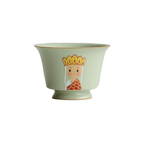 100 ml Cartoon Fun Master Cup Home Kung Fu-Tee-Set – Meistertasse – Tang Mönch von CAPIJIONG