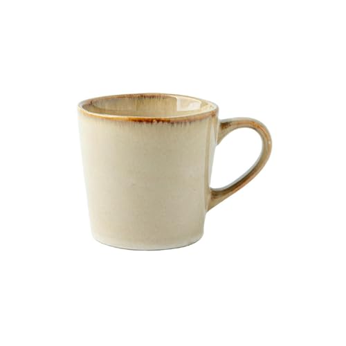 450 ml Home Keramik Retro alter Stil einfach und ofengewechselt Tasse – Fangyan Yellow von CAPIJIONG