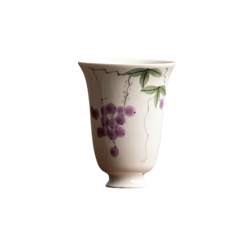 60 ml chinesische Retro-Handbemalte Trauben-Keramik-Dufttasse – Ziyun-Traube – Duftbecher 60 ml chinesische Retro-Handbemalte Trauben-Keramik-Dufttasse – Ziyun-Traube – Duftbecher von CAPIJIONG