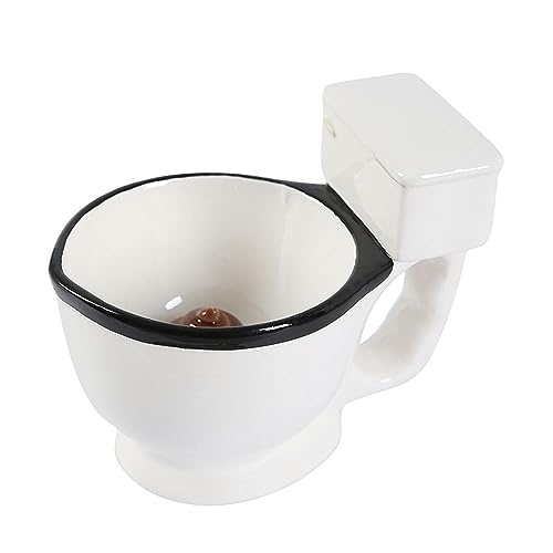 CAPIJIONG 300ml/10oz Kreative und personalisierte Toilette, lustige 3D-Keramik-WC, Becher, WC-Design, Kaffeetasse für Büro, Zuhause, Toilette mit Toilettenbecher-301-400ml CAPIJIONG 300ml/10oz Kreative und personalisierte Toilette, lustige 3D-Keramik-WC, Becher, WC-Design, Kaffeetasse für Büro, Zuhause, Toilette mit Toilettenbecher-301-400ml von CAPIJIONG