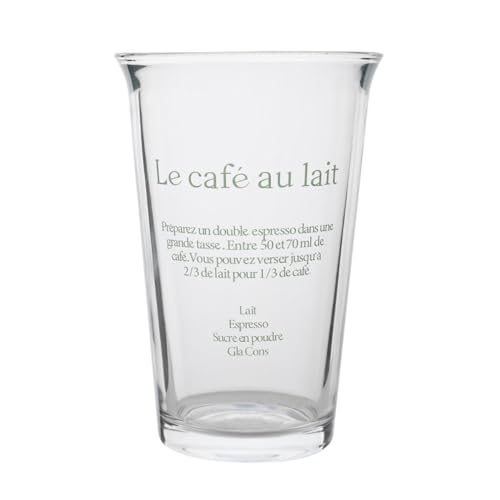 Koreanische amerikanische Latte-Kaffeetasse, Haushaltsglas, Kaltextraktionsbecher, 350 ml, Grün von CAPIJIONG