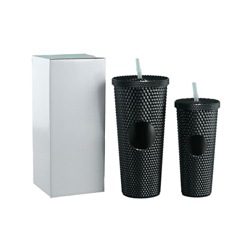 Creative Durian Zweiteiliges Set, Home Minimalist Strohbecher - Schwarz von CAPIJIONG