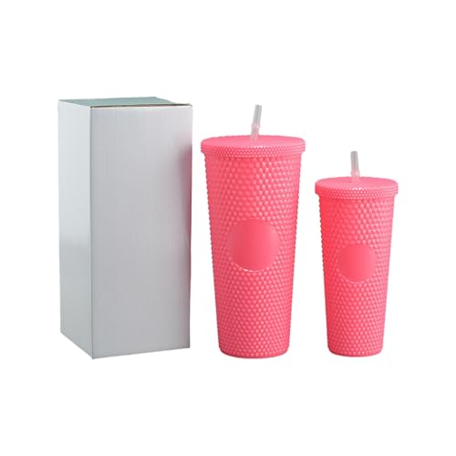 Creative Durian Zweiteiliges Set Home Minimalist Strohbecher - Rot von CAPIJIONG